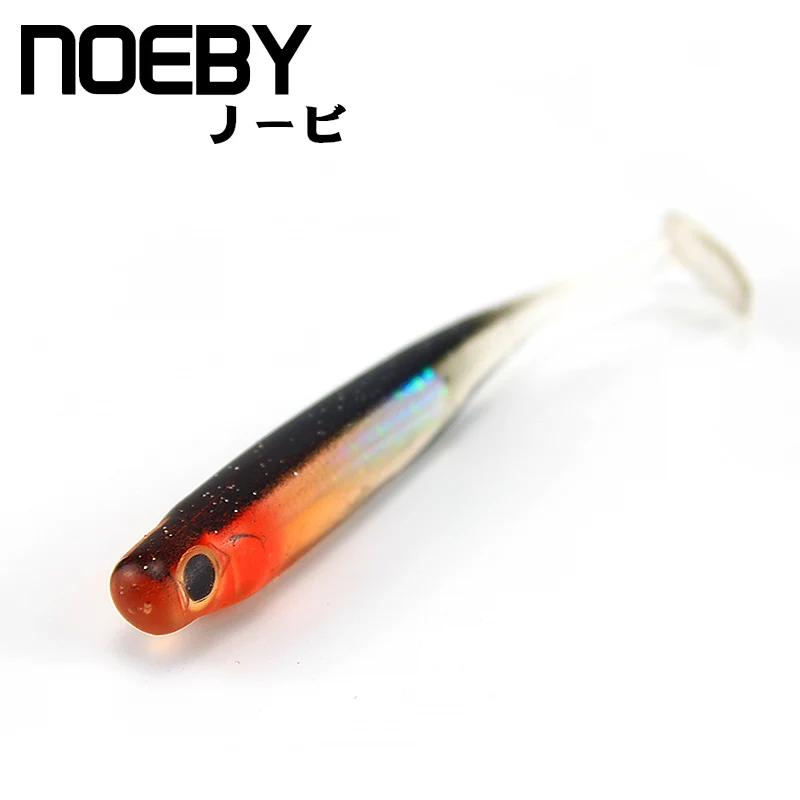 NOEBY 4 шт./лот Мягкая приманка 115 мм/5 г для рыбной ловли Шад червь свимбейт