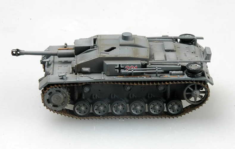 Масштабная модель бака масштаба 1:72 статического Сборная Stug III Ausf.F Sturmgeschutz Abteilung 201