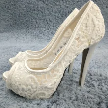 Women Stiletto Thin High Heel Pumps Sexy Peep Toe Platform Ivory Satin Lace Bridals Wedding Party Ball Lady Shoes 3463B-h цена Women Stiletto Thin High Heel Pumps Sexy Peep Toe Platform Ivory Satin Lace Bridals Wedding Party Ball Lady Shoes 3463B-h цены онлайн