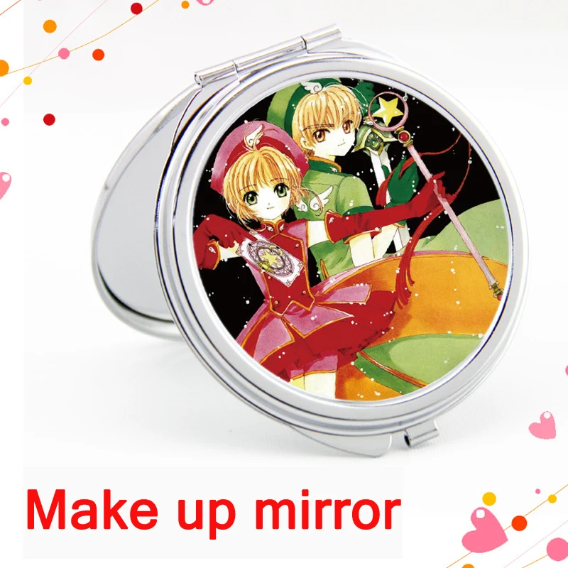 

Stainless steel Card Captor Sakura Kuroshitsuji Cute cartoon Cardcaptor Sakura mirror animation magic array makeup mirror
