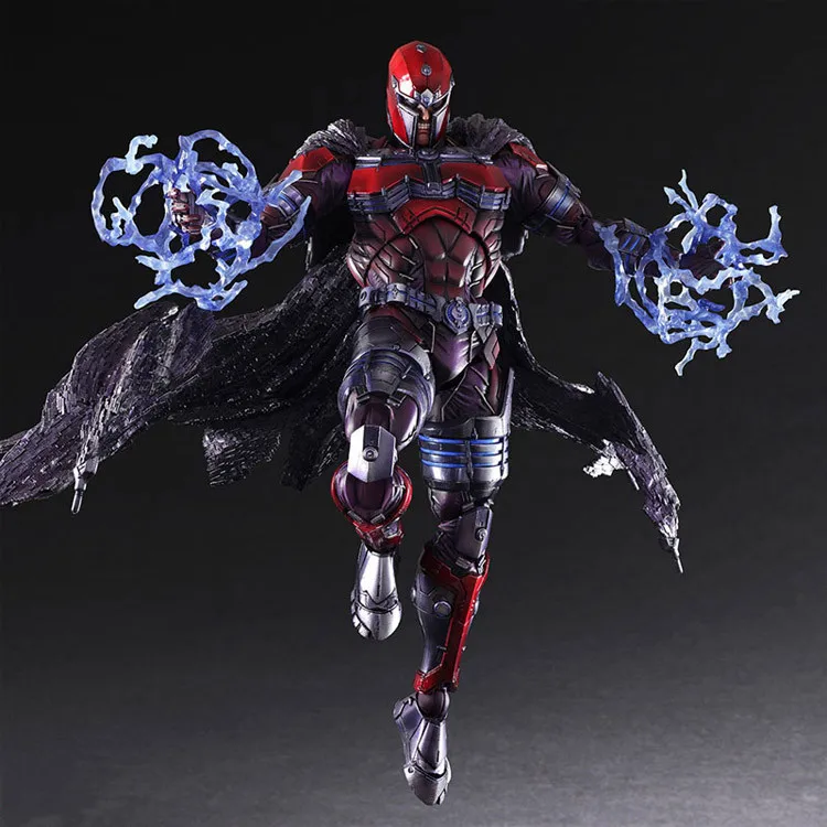 Фигурки героев мультфильма Play Arts Kai Magneto Erik lehnшер Макс эйзенхард X Men MEN