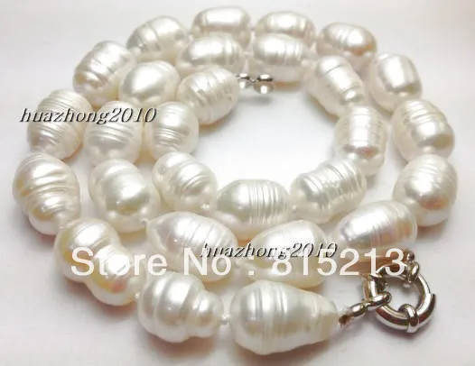 

FREE SHIPPING>>>@@ > N153 10-12mm the White Tahitian Cultured Pearl Necklace