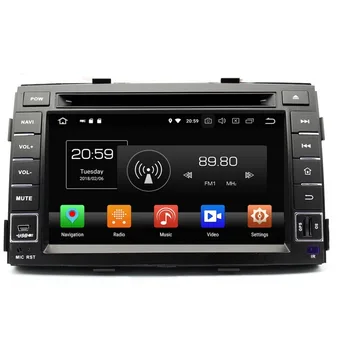 

7" Android 8.0 Car Stereo Radio DVD GPS Multimedia Navigation for Kia Sorento 2009-2012 4GB RAM Bluetooth WIFI Mirror-link