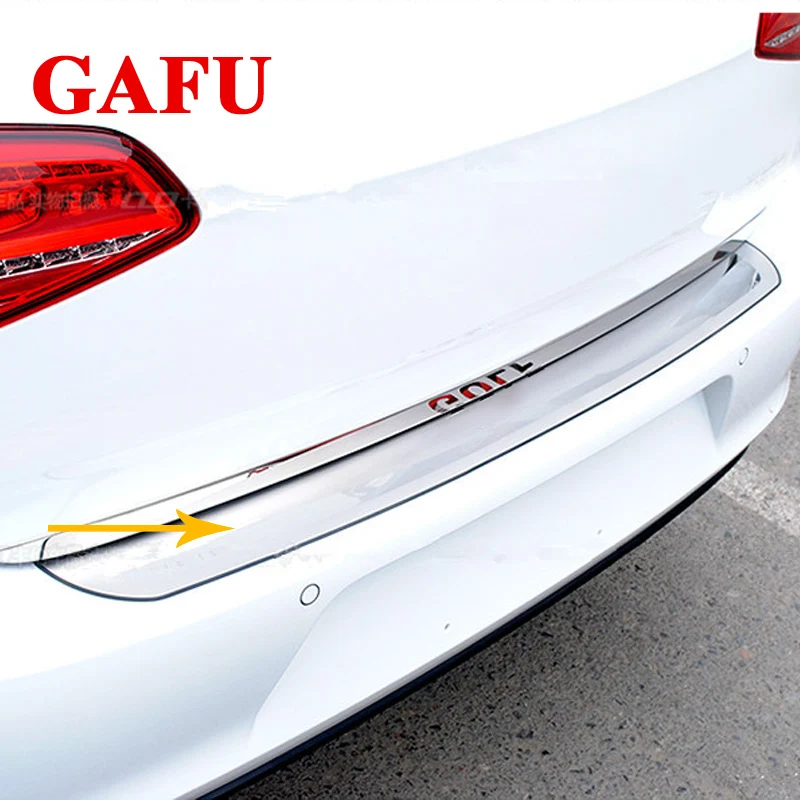 

For Skoda Octavia 3 Car Rearguards Stainless Steel Rear Bumper Trunk Fender Sill Plate Protector Guard Covers 2017 2018