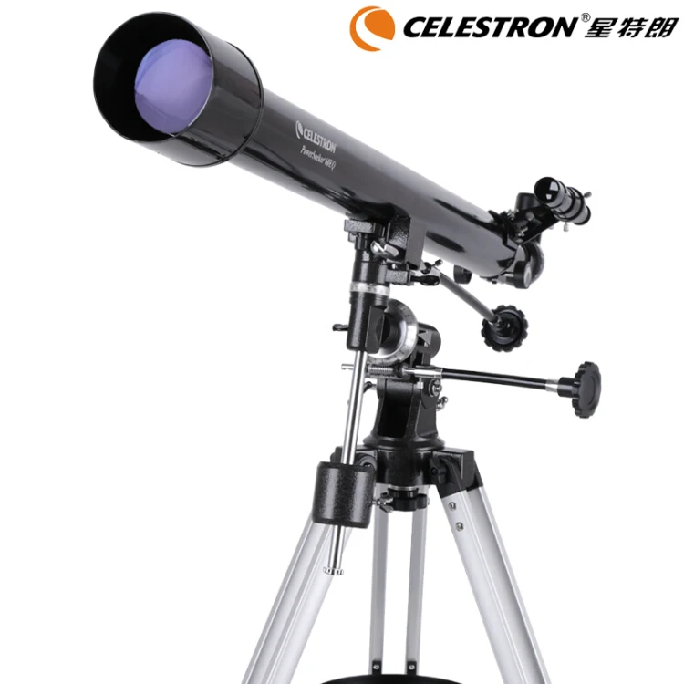 Celestron PowerSeeker 60mm f/15 EQ Refractor Telescope-in