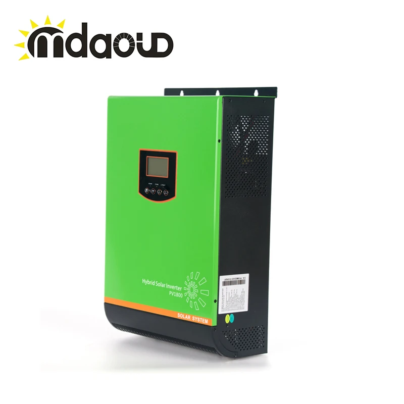 

3000w solar inverter on grid Grid tied + off grid 48vdc to 230vac 80A MPPT SOLAR CHARGER 120VDC-430 VDC PV INPUT