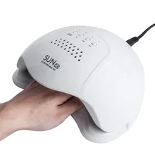 36 Вт-48 Вт SUN5X УФ светодиодный Сушилка для ногтей лампа для гель-лака отверждения лампа с нижней 30 s/60 s таймер ЖК-подсветка витрины для сушки ногтей 30