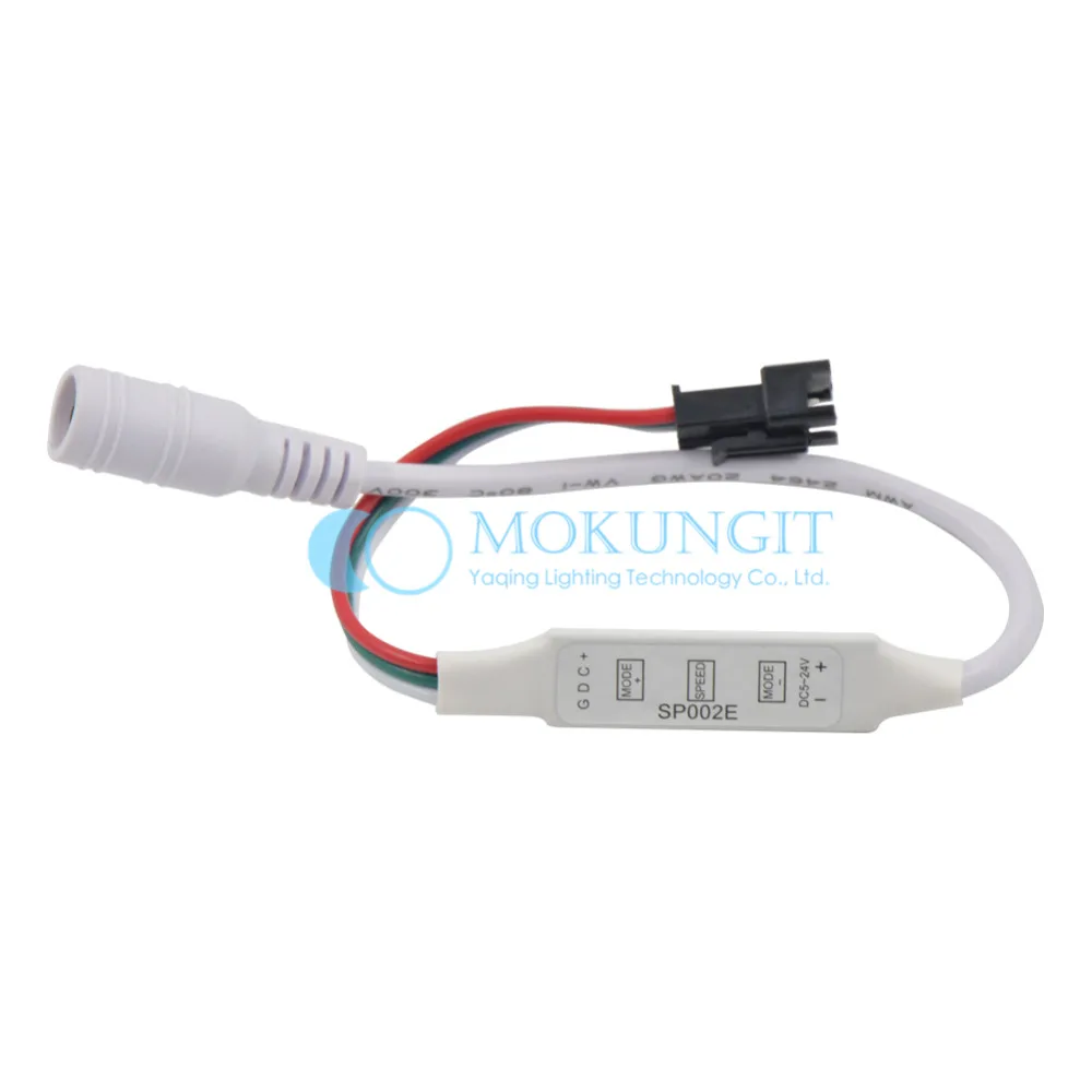 Mokungit SP002E DC5 24V Mini 3 Key WS2801 WS2811LPD6803