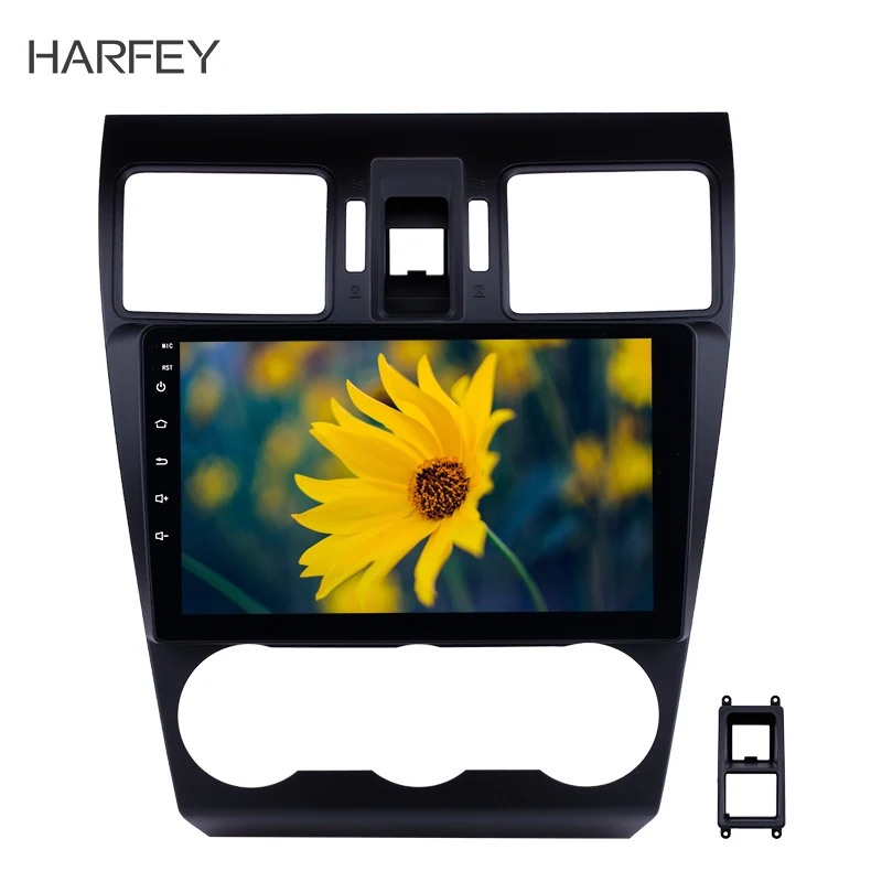 Harfey Android 8.1 9 Inch Radio For Subaru XR Forester Impreza 2013 2014 WiFi GPS Navigation DVR bluetooth Car Multimedia player