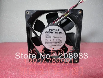

For NMB 3610NL-04W-B59 9CM 9025 12V 0.35A three-wire ++cooling fan