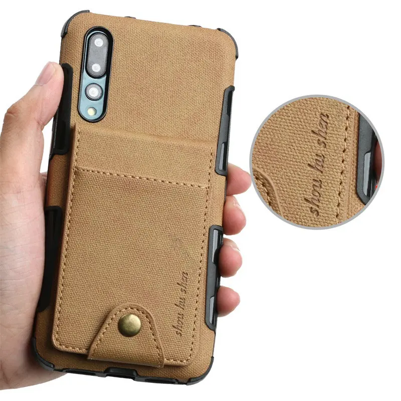 

Huawei P30 Pro Case Cloth Card Slot Funda Huawei P20 Lite Case P20Lite Cover for Huawei P30 Lite Case P20 Pro P20Pro P 30 Pro