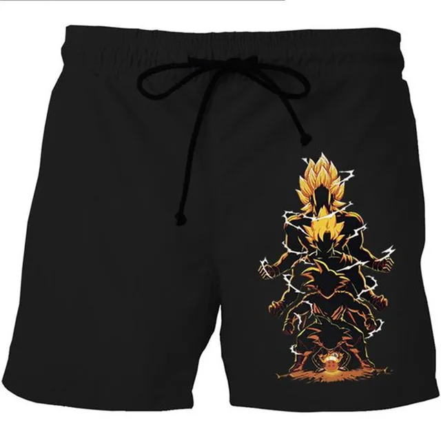 Dragon Ball Z Naruto Casual Men Shorts