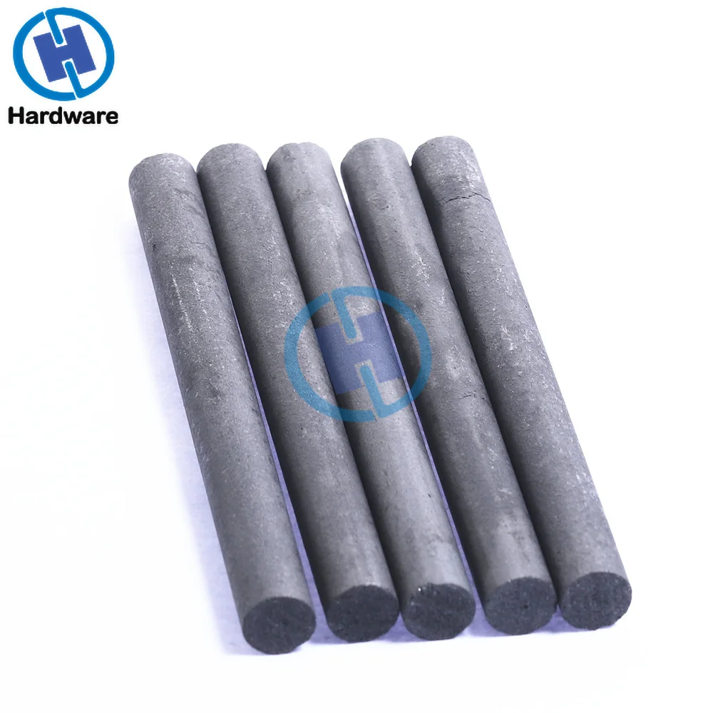 5pcs 99.99% Graphite Carbon Rod 100x10mm For Industry Tools, carbon fiber rod