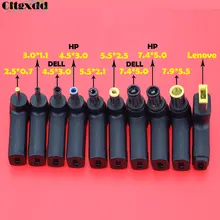 1 шт. зарядное устройство для ноутбука адаптер переходник USB type C женский 7,4*5,0 4,5*3,0 5,5*2,5 Мужской DC разъем питания для lenovo Asus