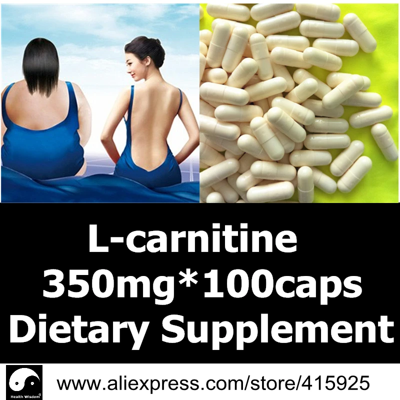 

L-carnitine Powder Capsules Dietary Supplement Slimming Weight Loss Products Fitness Nutrition