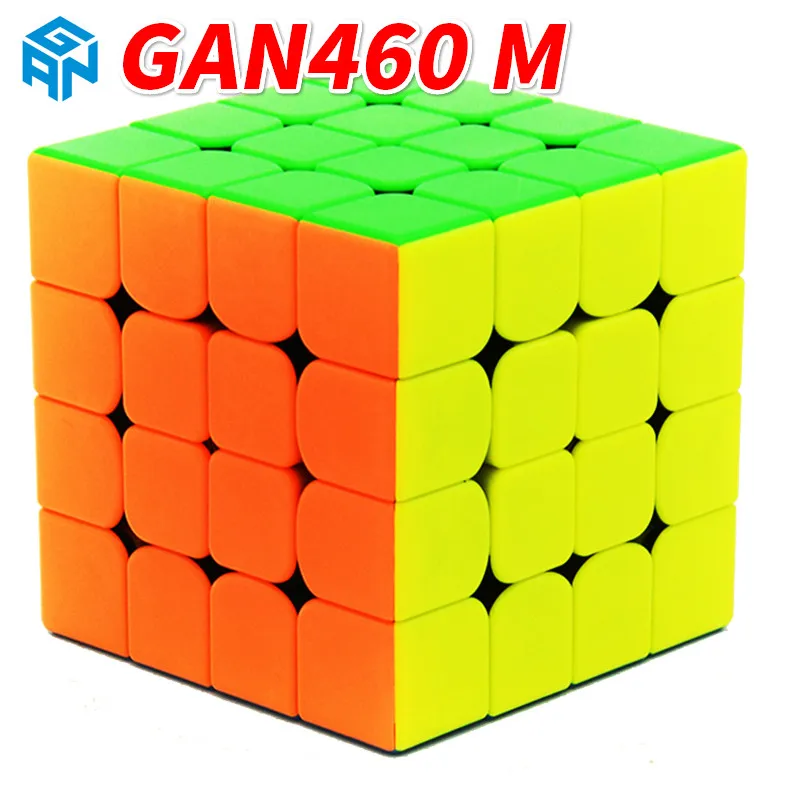 

GAN460 M 4x4x4 Magnetic Professional Speed Magic Cube Gan 4*4Layer Educational Puzzle Toys For Children Learning Cubo Magic Toys