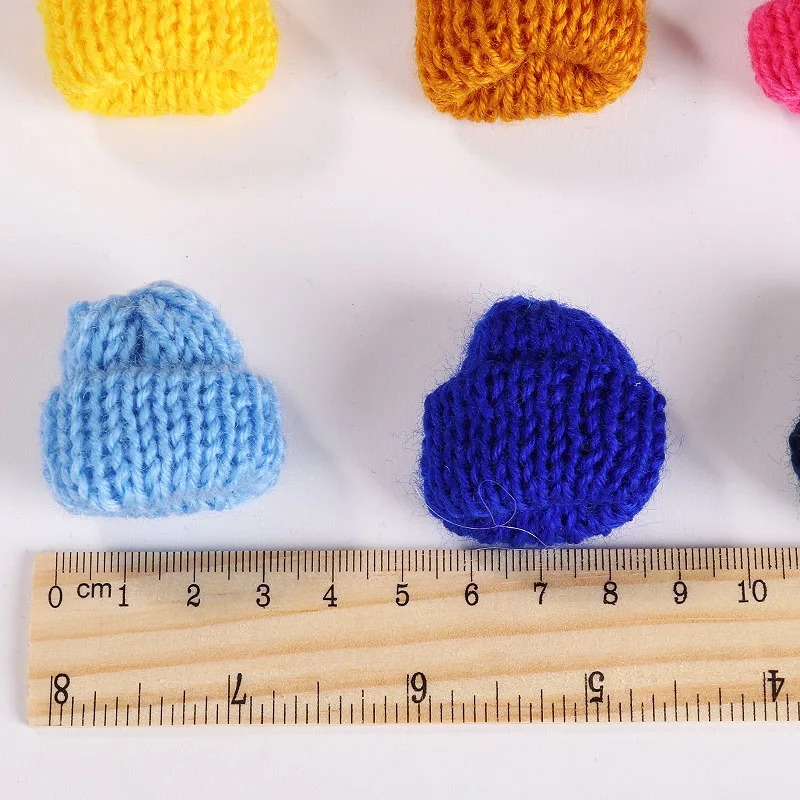 Wool Cap Christmas Tree Cap 10pcs/lot 3cm Home Decoration Garment Head Rope Material DIY Making Shoe Toy Pompom Accessories