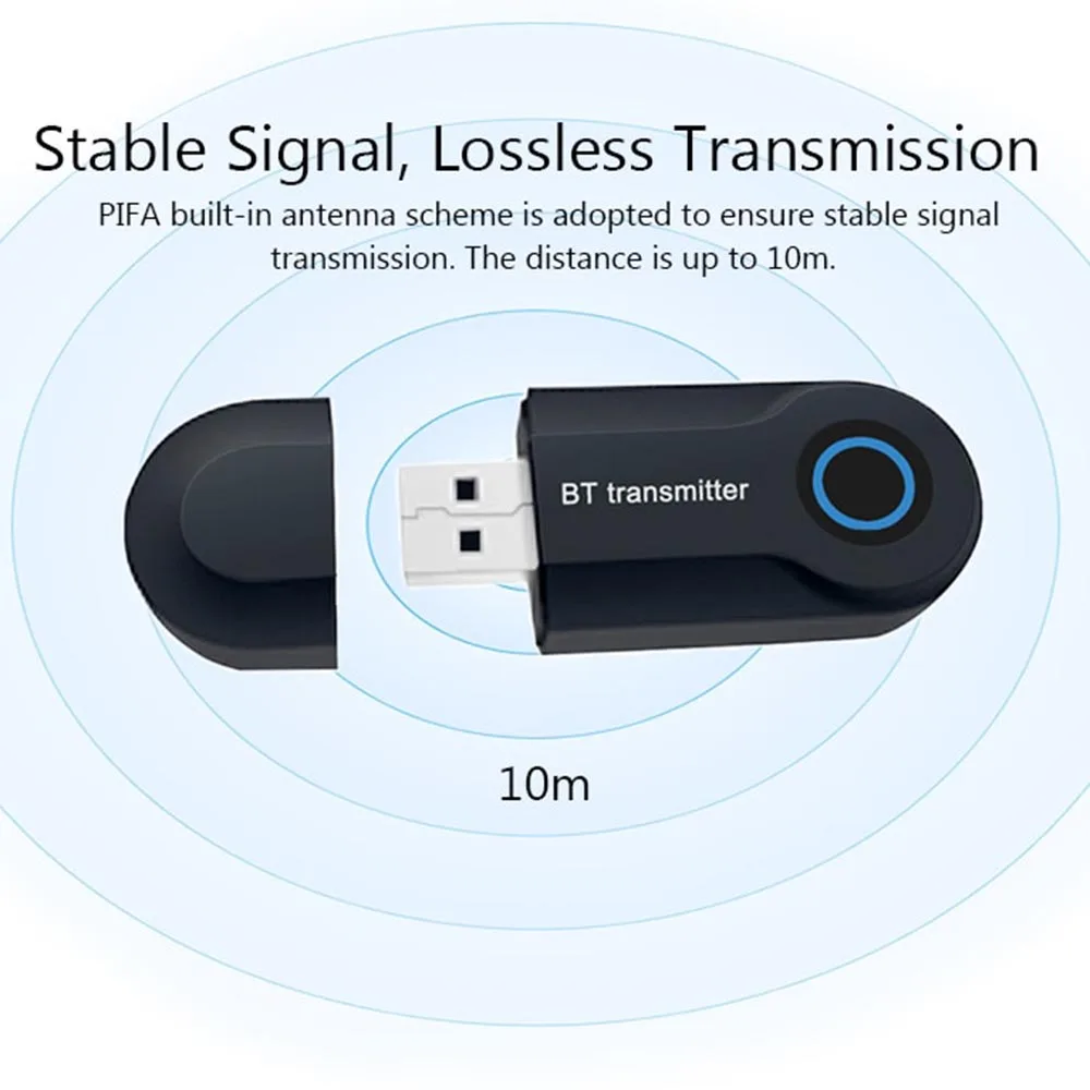 Bluetooth-адаптер Беспроводной 4,0 bluetooth-приемник USB 3,5 мм в bluetooth-устройство с поддержкой аудио музыкальный bluetooth-ресивер