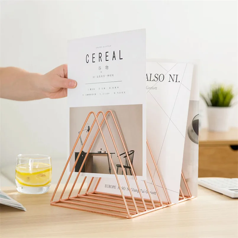 الذهب كتاب المنظم كتاب مجلة المنزل مكتب منظم قرطاسية صحيفة تخزين رف لوح تقطيع غرفة تخزين منظم