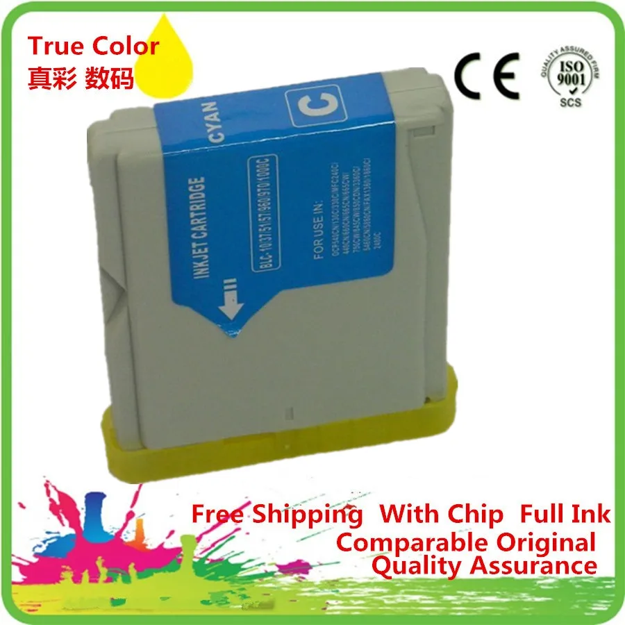 Сменные чернильные картриджи LC 10 37 51 57 960 970 1000 для DCP130C DCP135C DCP150C DCP153C DCP155C DCP157C|ink