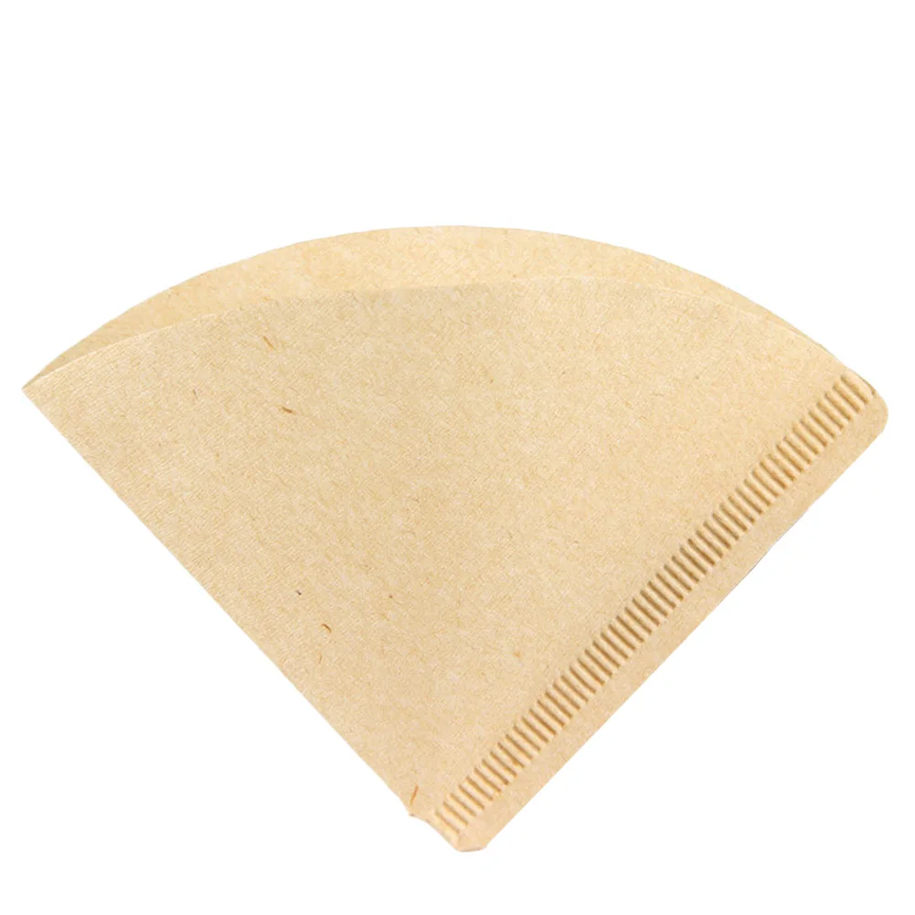 

HOT SALE 40pcs/Pack Wooden Original Hand Drip Paper Coffee Filter Espresso Coffee Filters