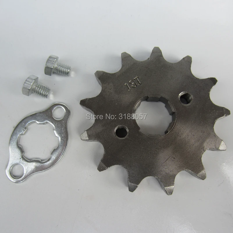 

Front Engine Sprocket 520# 11T-20T 12 13 Teeth 20mm For 520 Chain With Plate Locker Motorcycle Dirt Bike Pit Bike ATV Quad Parts
