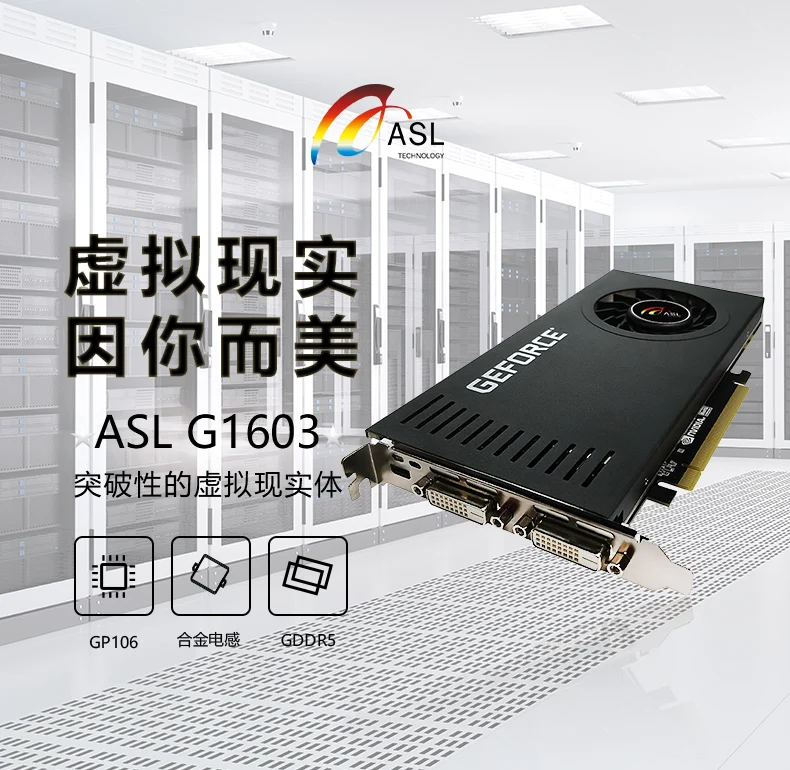 Новая Оригинальная видеокарта ASL GTX1060 SS 3g GDD5 192bit для настольного компьютера, Офисная игра для nVIDIA Geforce GT1060 Hdmi Dvi