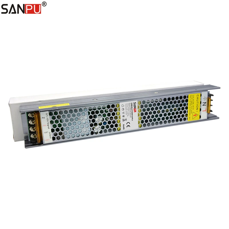 Светодиодный драйвер SANPU 24 В с регулируемой яркостью 150 Вт 6 А Triac 0 10 2 в 1