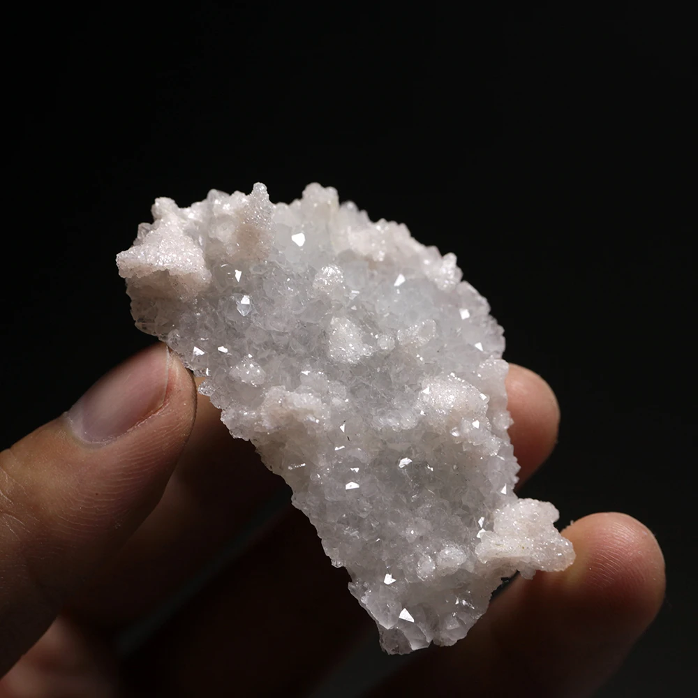 

24g Porcelain Natural Stones and Minerals Rock Pink Curved Dolomite fluorite Crystal Specimens