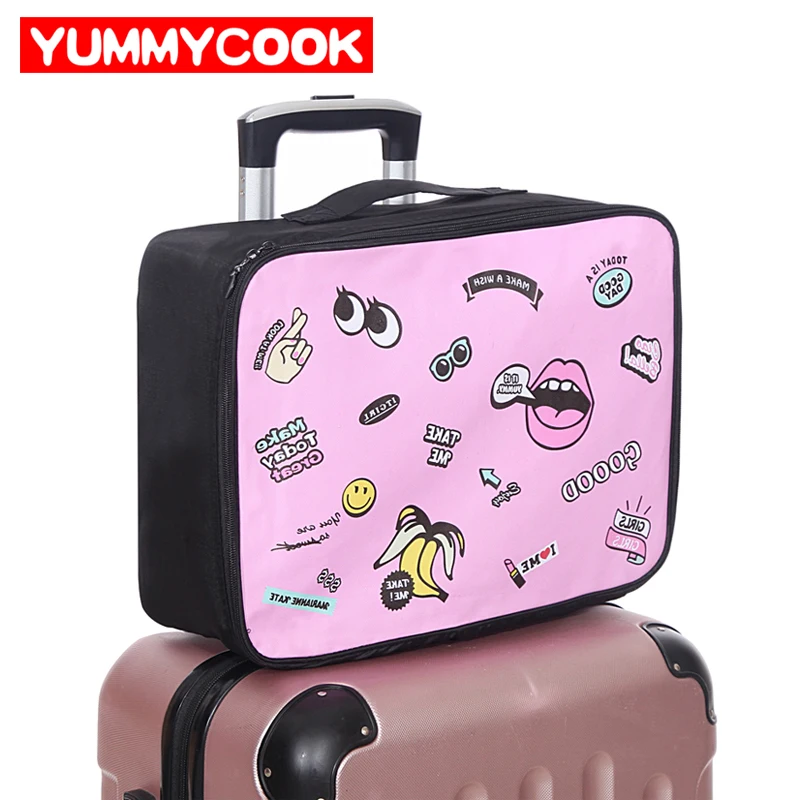  Large Capacity Travel Bag Clothes Cosmetic Toiletries Storage organizer Waterproof Pouch Accessorie