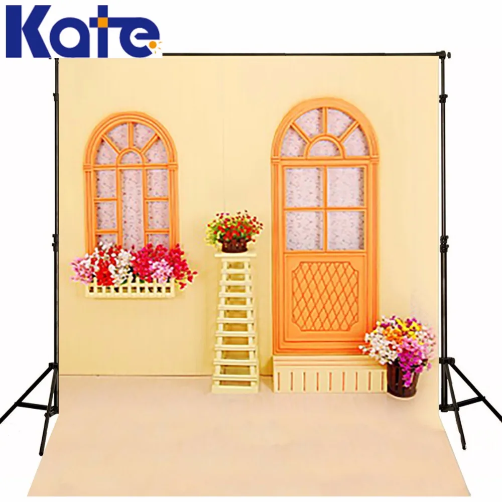 

300Cm*200Cm(About 10Ft*6.5Ft) Backgrounds Pots Placed Ladders Doors Photography Backdrops Photo Lk 1536