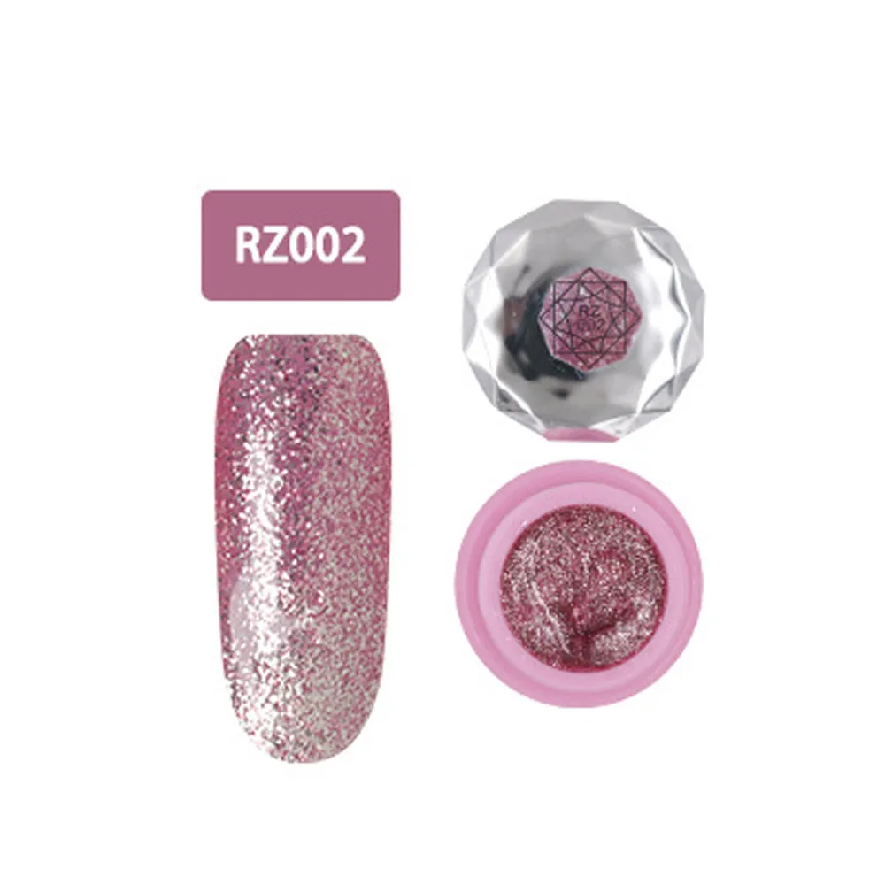

2019 Women's Fashion Glitter UV Nail Gel Polish Soak Off Gel Varnish Permanent Nail Art Gel Nail Polish Stamping Gelpolish Ink