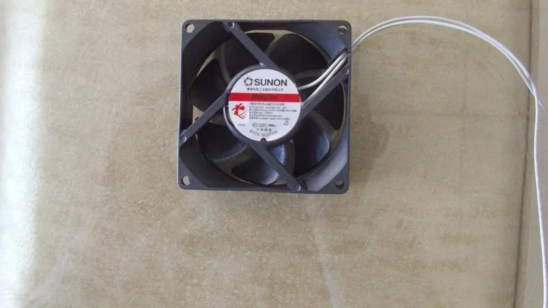 

SUNON 80*80*25mm 8cm AC115V MA1082-HVL 3.6W GN 2-wire maglev cooling fan
