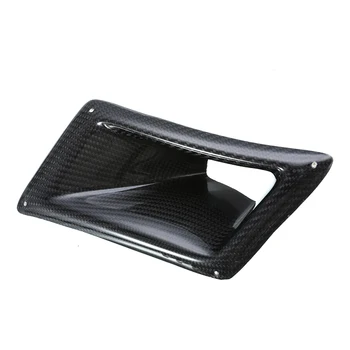

1 Pc Carbon Fiber Air Flow Vent Intake Duct Left Side Fit For Nissan 350Z Z33 2003-2009 Fender Hole Cover Car Decoration Sticker