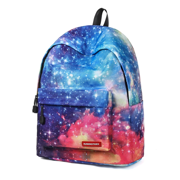 

Stars Galaxy Oxford Ms. Multi-Purpose Backpack, Casual Burglar Backpack, Teenage Girl Bag, 2019 mochila