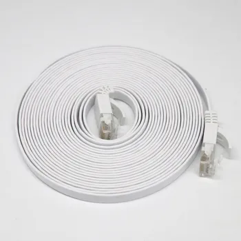 

Best Sellers Factory Price 20M RJ45 CAT6 Ethernet Network LAN Cable Flat UTP Patch Router Interesting Lot Dropshipping Mar3