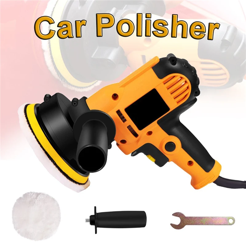 

700W Portable Electric Car Polisher Waxing Machine Polishing Buffing Waxer Tool Polishing Machine also great for household use