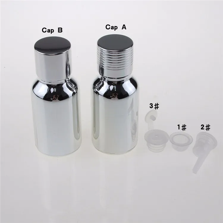 EBH21-15ml Silver Glass Bottle (2)