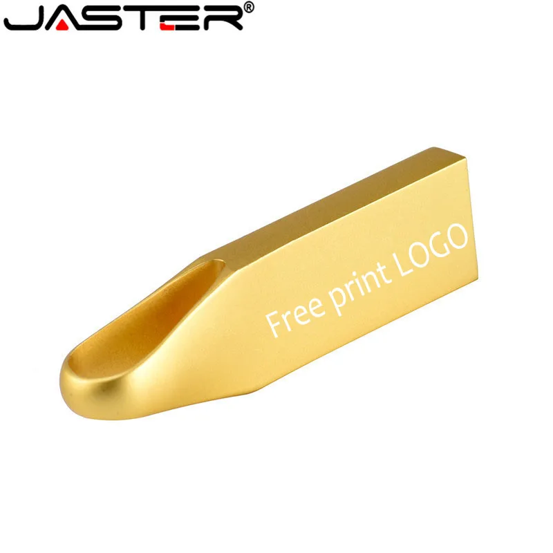 JASTER USB 2,0 металлический флеш-накопитель 4GB 16GB 32GB 64GB memoria usb stick Мини Подарочный флеш-накопитель(5 шт. бесплатный логотип