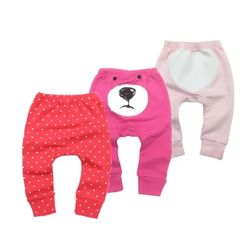 

3 pcs/lot summer Girl Baby Pants clothing Boy Harlan pp Leggings pants infant Trousers Kids Children's Clothes