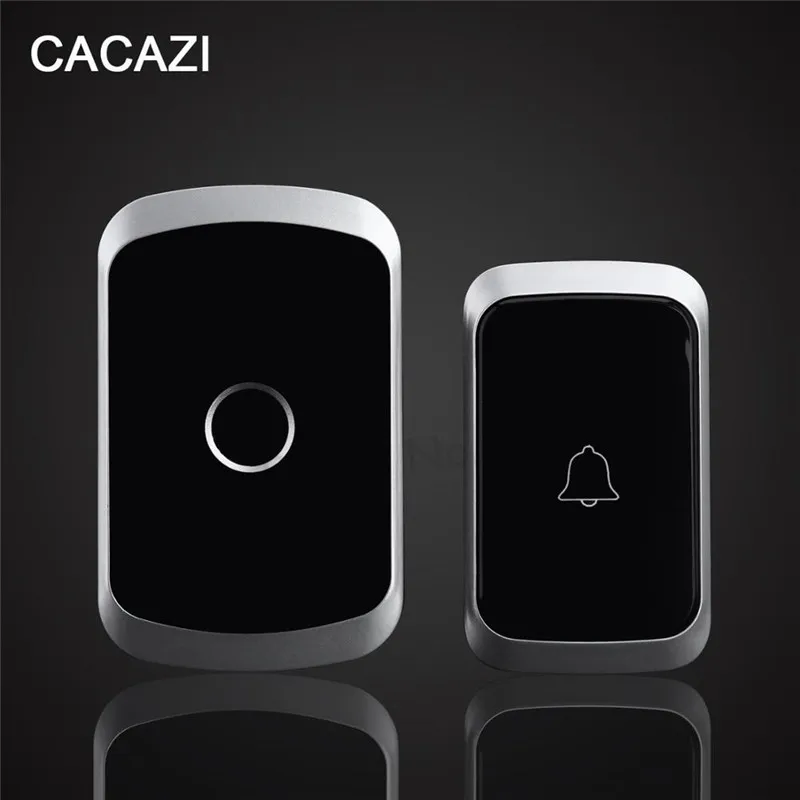 Водонепроницаемый беспроводной дверной звонок CACAZI 2018 м 38 колец | Обустройство