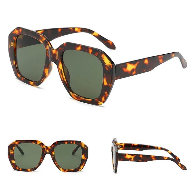 DCM негабаритные Квадратные Солнцезащитные очки женские градиентные Летние Стильные Классические женские Солнцезащитные очки женские большие очки UV400