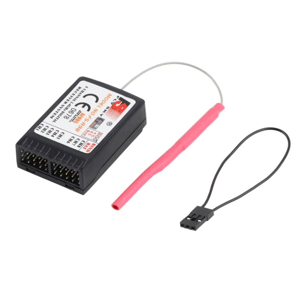 

Flysky New Fusco 2.4G 9 Channel Transmitter Mini Receiver For Remote Control Car