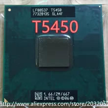 Для lntel Core2 Duo процессор T5450(2 м кэш, 1,66 ГГц, 667 МГц FSB) Socket 478 cpu P478(Рабочая