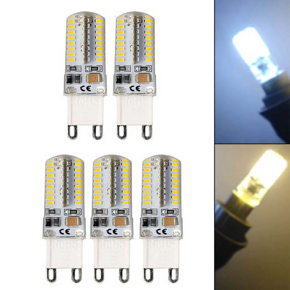 Светодиодсветодиодный лампа G9 5 Вт 3014 64SMD со штырьковым цоколем шт. с теплым
