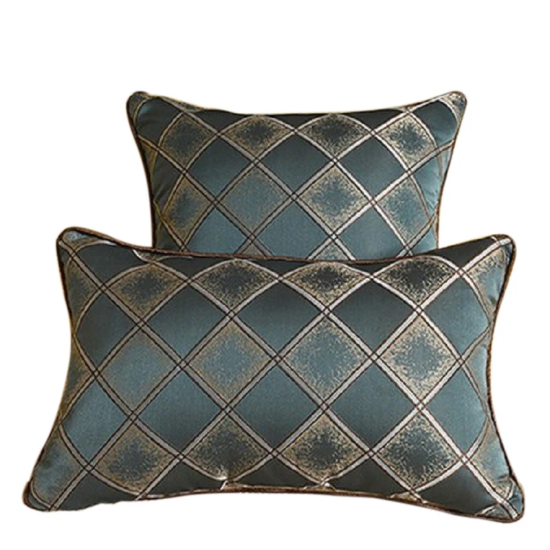 Geometric stripes Five colors Pillowcase good quality Velvet Cushion