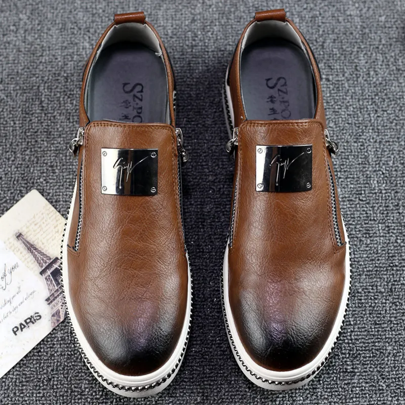 2016 Fashion Mens Casual Shoes Genuine Leather Men Loafers Moccasins Slip On Men'S Flats Male Shoes Black Red Sliver 3 Colors crocodile shoes men loafers moccasins men shoes casual flats men flats slip on leather shoes brown blue black