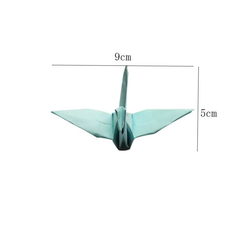 50 шт. ручной работы журавль перламутровый бумажный журавль оригами для свадебных украшений вечерние баннеры на День святого Валентина, товары для дня рождения