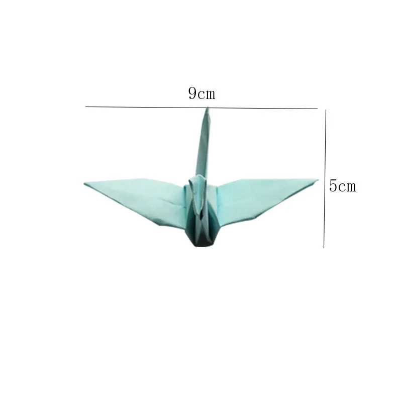 50Pcs DIY Handmade Crane Pearly Origami Paper Crane For Wedding Decorations Party Banner Valentine's Day Birthday Party Supplies 50Pcs DIY Handmade Crane Pearly Origami Paper Crane For Wedding Decorations Party Banner Valentine's Day Birthday Party Supplies