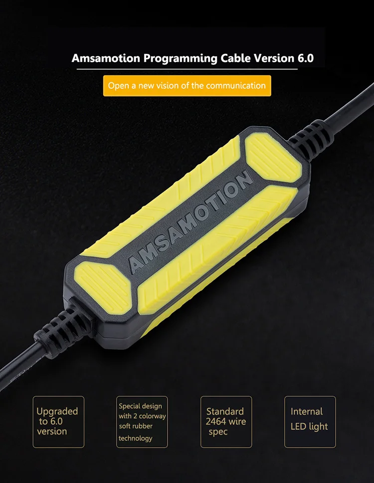 Amsamotion USB-CNV3 Versão Atualizada Cabo Com Anel
